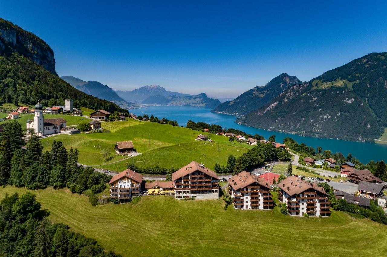 Hotel Und Naturhaus Bellevue Seelisberg Exterior photo